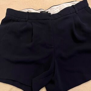 J. Crew Navy High Rise Pleated Shorts